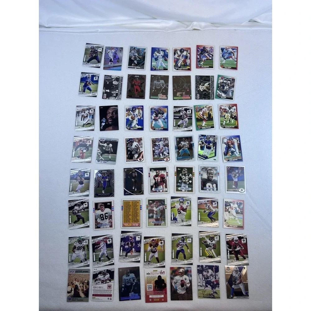 🔥NFL HUGE VALUE LOT ROOKIES SILVER COLOR RE etc.  600‎ Cards🔥 80's90's And 00